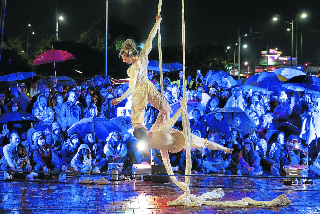 Acrobacias y teatro en Bogotá, estimulos 2026