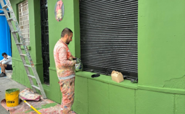 Pintor en San Bernardo