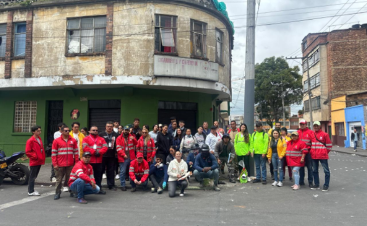 Secretaría de Cultura, Recreación y Deporte en el barrio San Bernardo