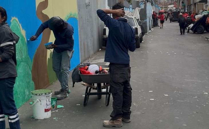 Jornada de recuperación de espacio en San Bernardo